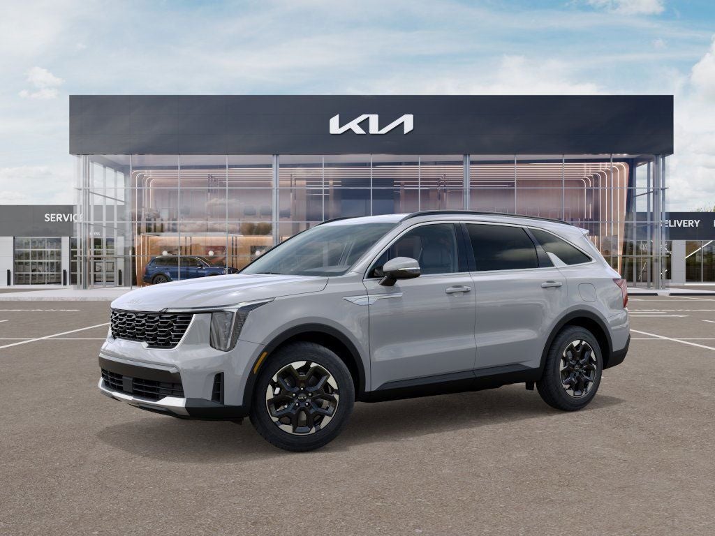 2026 Kia Sorento — rear three-quarter view