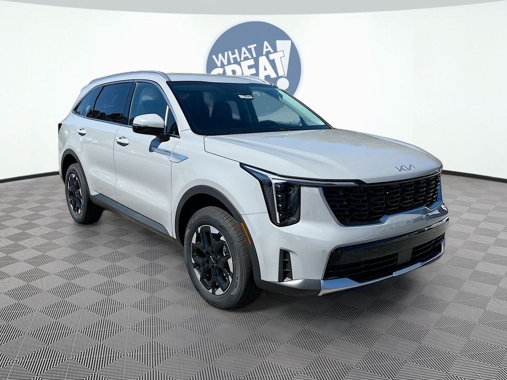 2026 Kia Sorento — rear three-quarter view